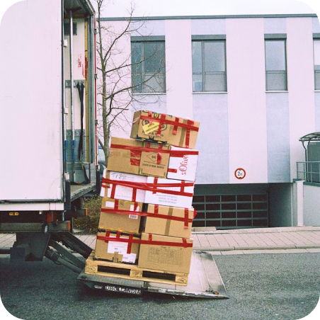 Stack of boxes
